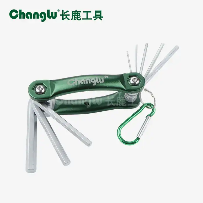 8PCS folding matte hex wrench